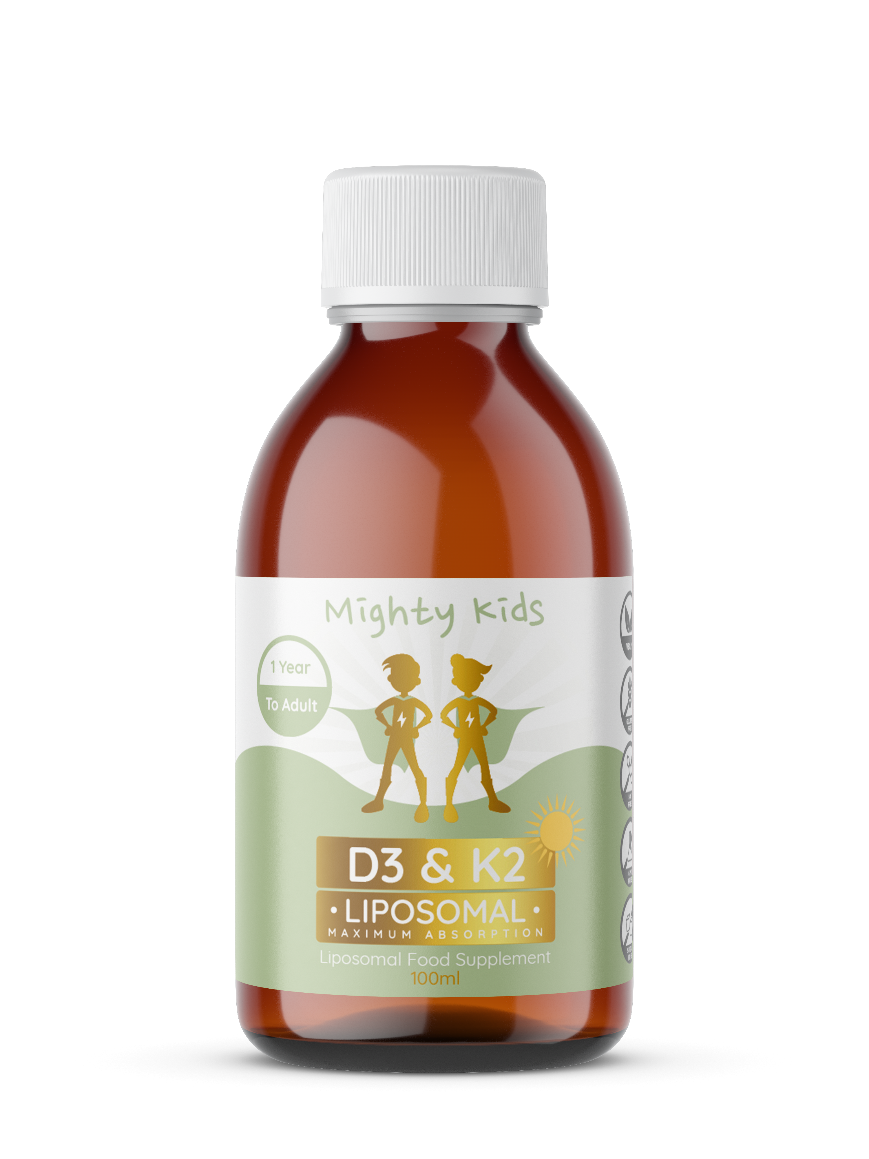 Liposomal Vitamin D3 & K2